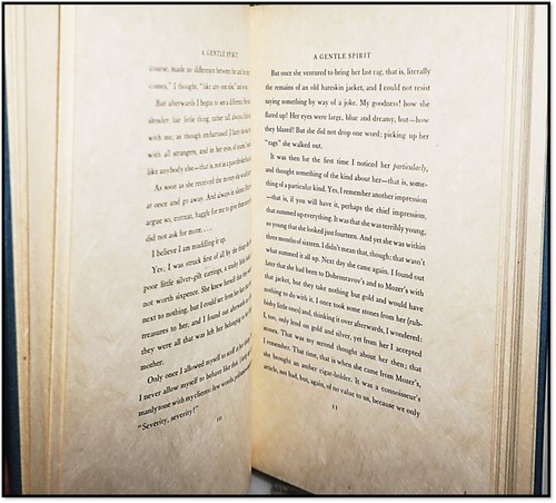 Dostoevsky / Gentle Spirit / Harrison of Paris #15/50 on Vellum Mounted Illust - Picture 4 of 6