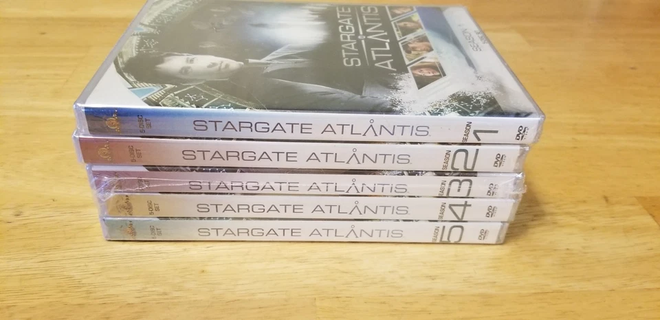 Stargate Atlantis: The Complete Series 1-5 DVD Set  New Factory Sealed - Image 2 of 3