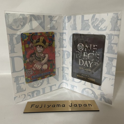 ONE PIECE Card Game Premium Collection DAY'25 Monkey D. Luffy Promo Japan 2025 - Bild 3 von 3