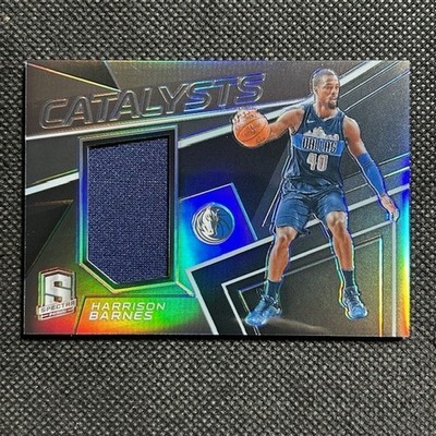 2017-18 Panini Spectra Catalysts Silver Prizm /199 Harrison Barnes #CAT-3 Patch