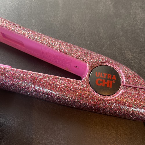Chi Ultra Rainbow Pink Glitter Haarglätter Glätteisen Limited Edition - Bild 2 von 8