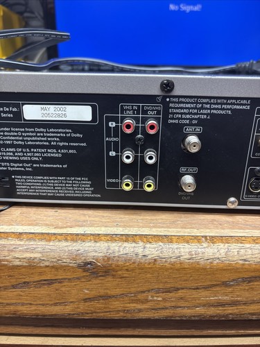 Sanyo DVW-5000 DVD/VCR Kombiplayer VHS 4-Kopf HiFi Recorder - Bild 11 von 12