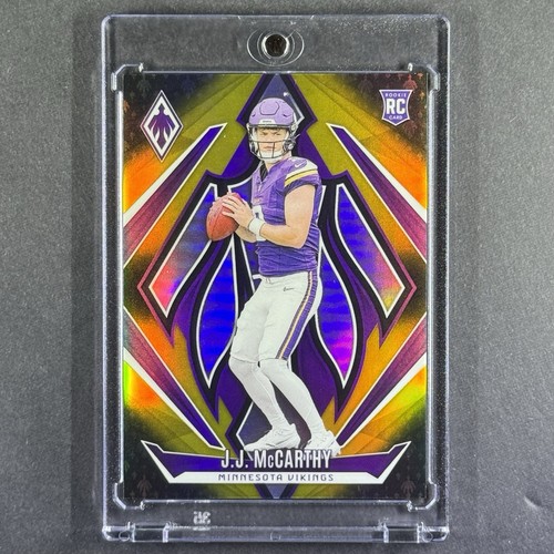 ROOKIE JJ MCCARTHY 2024 PANINI PHOENIX #185 GOLD FADE 🔥SP /125🔥 VIKINGS RC