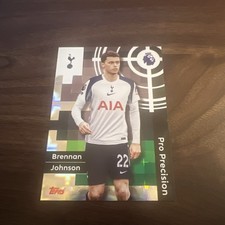 2025-26 Topps Premier League Pro Precision 416 Brennan Johnson, Tottenham Hotspu