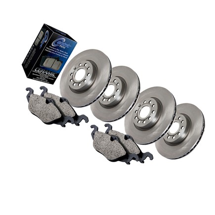 Centric 905.66040 Centric Select Axle Pack 4 Wheel Brake Kit - Picture 2 of 7