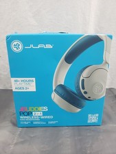 New JLab JBUDDIES POP 2 in 1 Wireless  Wired Kids Headphones Noise Cancelling