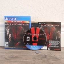Metal Gear Solid V The Phantom Pain Day One Edition PlayStation 4 CIB w/ MAP