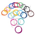 20 Rollen Filament-Nachfüllungen: Filament-Nachfüllungen für 3D-Druckerstifte,