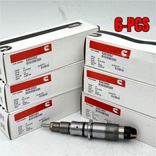 6x Fuel Injector 5263262 0445120231 For Komatsu Pc200-8 Cummins Qsb6.7 4945969