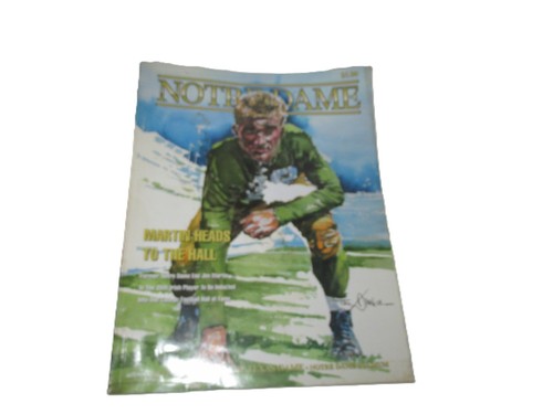 LOTTO libri programma ufficiale Notre Dame e 101 motivi per amare NOTRE D FOOTBALL - Foto 6 di 7