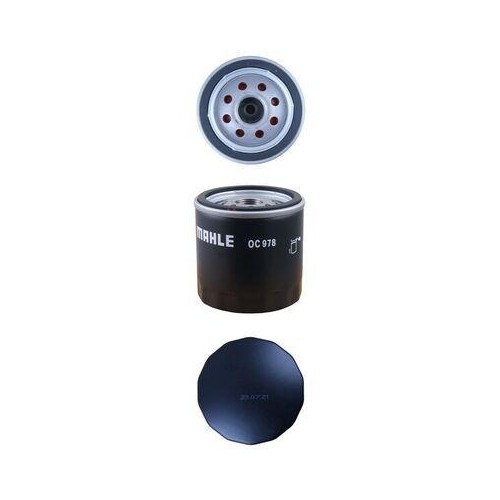 Filtro De Aceite Mahle OC 978 para Mercedes Benz Mercedes Benz Nissan Renault - Imagen 2 de 3