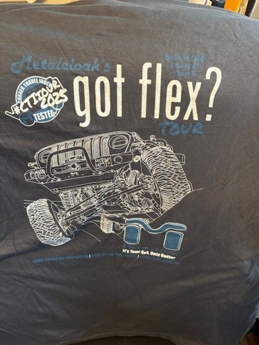 CAMISETA CAPA METÁLICA GRIS XL Racing Offroad Overlanding Trails UTV BITD KOH - Imagen 2 de 2