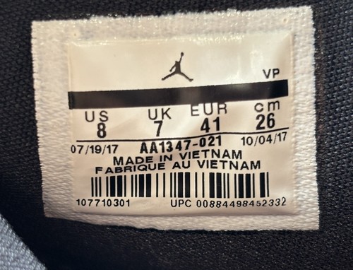 Size 8 - Jordan Trunner LX High Black Gold - Picture 11 of 11