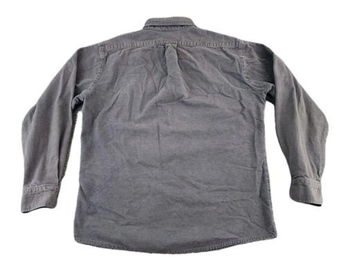 The Vermont Flannel Co. Shirt Mens Extra Large Gray Long Sleeve Button-Up Adult - Picture 2 of 14