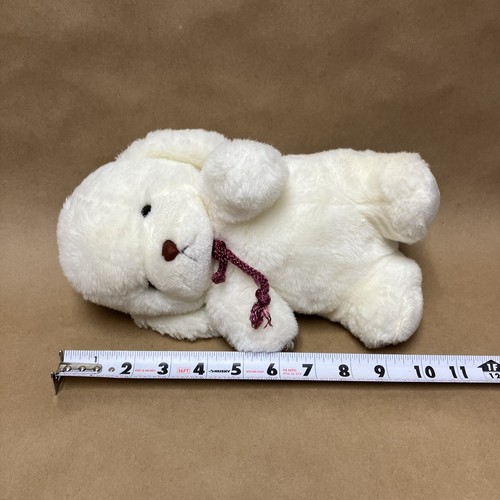Peluche bianco cane cucciolo Gund Smooch 1982 - Foto 5 di 5