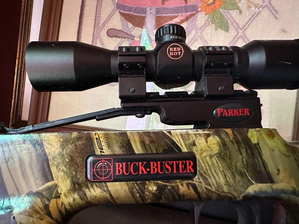 ПОДЕРЖАННЫЙ арбалет Parker Buck-Buster Magnum с прицелом Parker Red Hot 3x32 + болты - Изображение 2 из 4