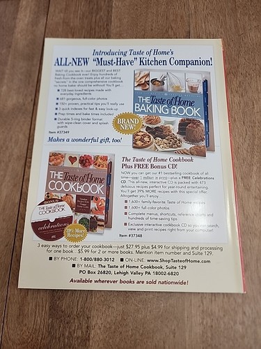 Taste Of Home, Church Supper Cookbook, Special 2008 Issue - Picture 2 of 6