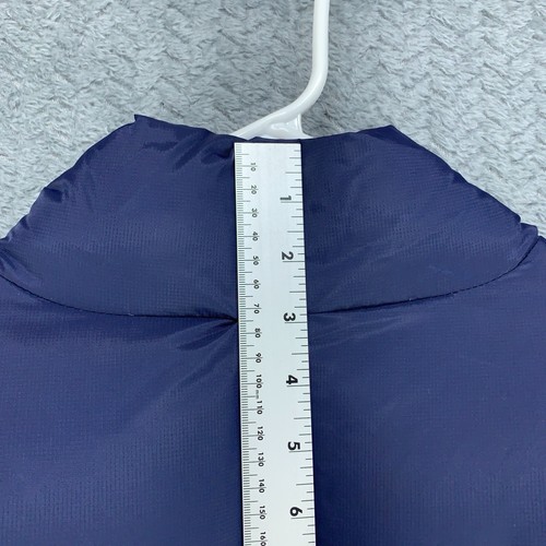 LL BEAN Down Puffer Jacket Men's XL Regular Blue Insulated Full Zip Pocket 0FKF7 - Picture 6 of 10