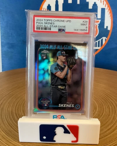 2024 TOPPS CHROME UPDATE 2024 ALL-STAR GAME CHROME #29 PAUL SKENES RC PSA 9