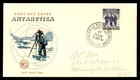 Mayfairstamps Australian Antarctic Territory FDC 1961 Explorers Flag First Day C