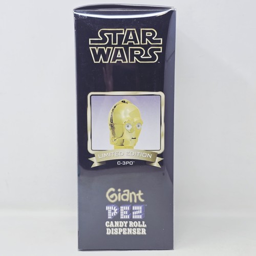 Dispensador de caramelos Star Wars C-3PO Giant PEZ 2005 edición limitada nuevo sellado - Imagen 8 de 14