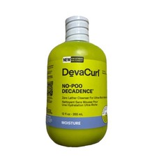 DEVA CURL NO-POO DECADENCE ZERO LATHER CLEANSER 12 OZ BRAND NEW