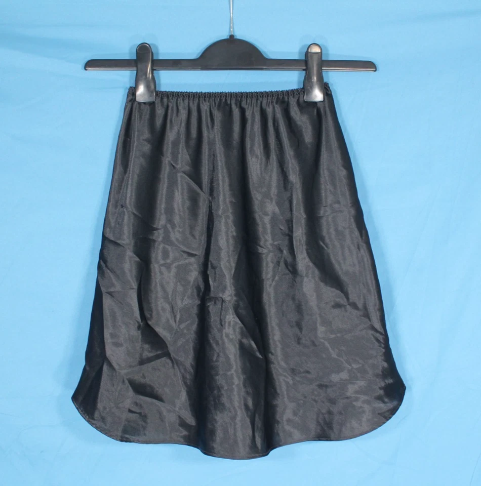 DE COLECCIÓN FARR WEST NYLON Suave Satén ANTI-CICLISMO Camisa-Dobladillo Cola LÍNEA A MEDIO DESLIZAMIENTO Talla S Foto 4 de 4