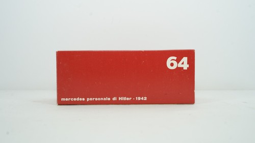 Rio Diecast 1/43 Mercedes Personal Segunda Guerra Mundial Convertible Coche Artículo 64 NUEVO B85 - Imagen 7 de 10