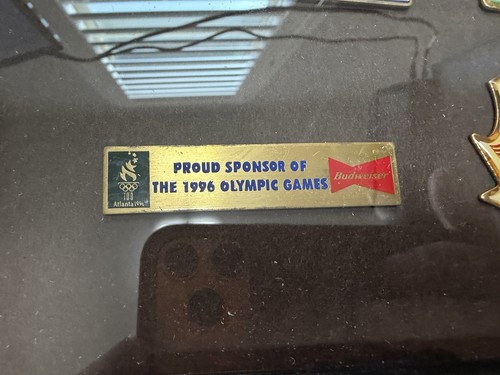 Vintage Budweiser 1996 Atlanta Olympic Games Proud Sponsor 10 Commerative Pins - Bild 13 von 17