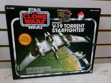 STAR WARS - THE VINTAGE COLLECTION REPUBLIC V-19 TORRENT STARFIGHTER - NEW  OS