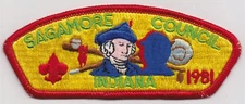 CSP - SAGAMORE COUNCIL - SA-6 - 1981 JSP - BV $10-$15