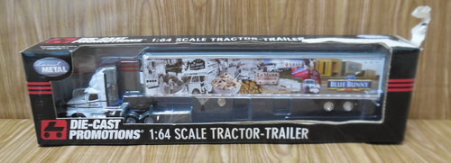 Super Rare DCP 1/64 International 9100 Wells Blue Bunny 53 Reefer Trailer 28/252