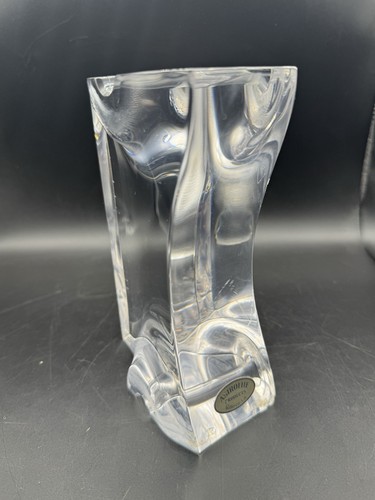 ASTROLITE RITTS LUCITE MCM Bookend Clear ABSTRACT Modern Art Sculpture - Picture 12 of 15