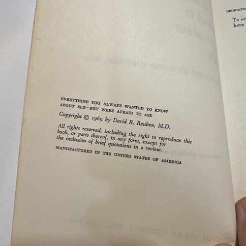 Everything You Always Wanted to Know About Sex But Afraid to Ask 1969 First Ed. - Picture 6 of 10