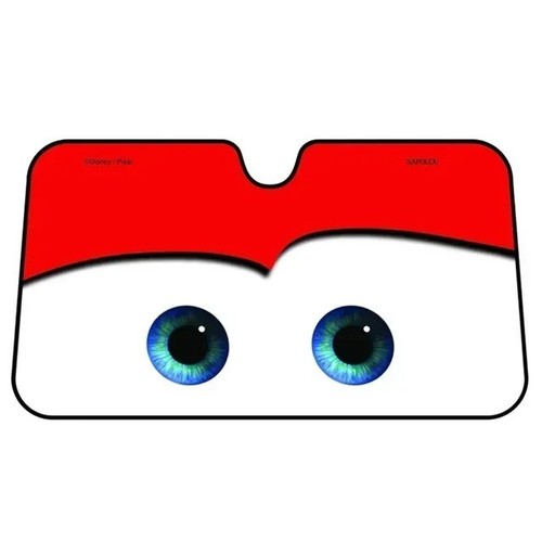 Auto Sonnenschutz Cars 2 Lightning McQueen Augen Frontscheibe Blende NEU Scheibe - Bild 6 von 9