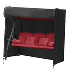  Outdoor Swing Cover 3 Triple Seater Hammock Cover for Porch Swing Canopy 