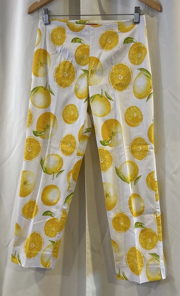 Pantalones de vestir Sunny Leigh con limones talla 4 Foto 2 de 4