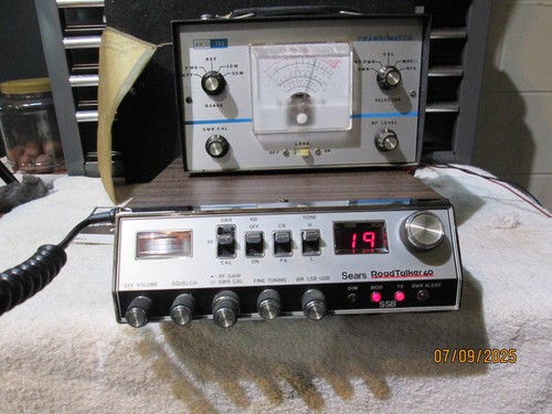 Nice In The Box Rare Vintage Sears Road Talker 40ssb Radio 934.38270700 - Picture 13 of 20