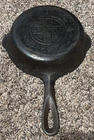 GRISWOLD #4 Cast Iron Skillet 702 A Large Block Logo