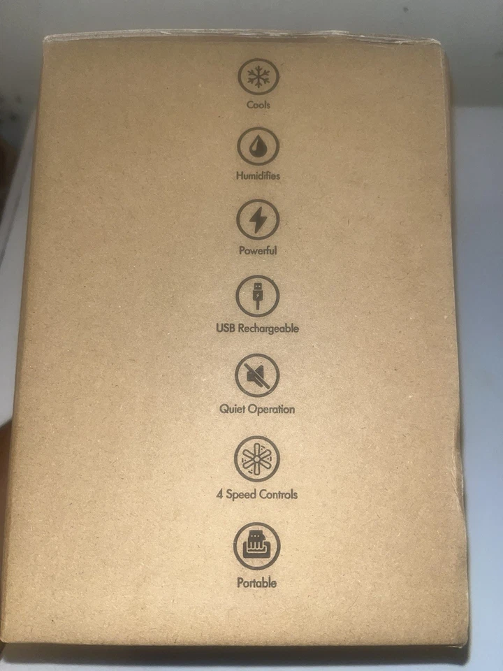 Enfriador de aire portátil ChillWell 2.0 para habitación - Mini enfriador de pantano de 4 velocidades Foto 2 de 4