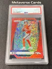 2024 Prizm Football Red Sparkle Prizm Rookie RC Bo Nix PSA 10 #309