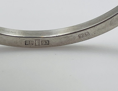 Ralph Lauren Vintage 925 Sterling Silver Bangle Stack