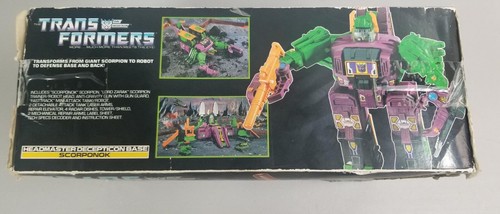 Transformers G1 Scorponok Hasbro 1987 Vintage Near Complete - Picture 4 of 17