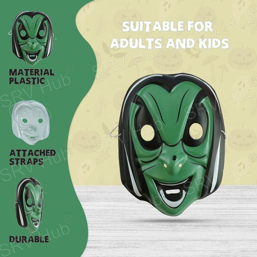 PVC Kids Horror Face Masks, Halloween Cosplay Scary Masks, Party Dress Costume - Picture 12 of 57