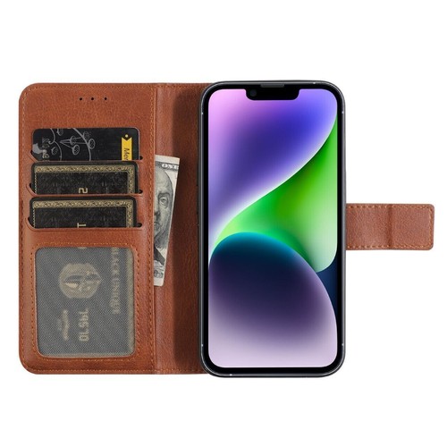 Leather Wallet Flip Case Cover Kickstand & Card Holder For iPhone 14,13 Pro Max - Picture 42 of 55