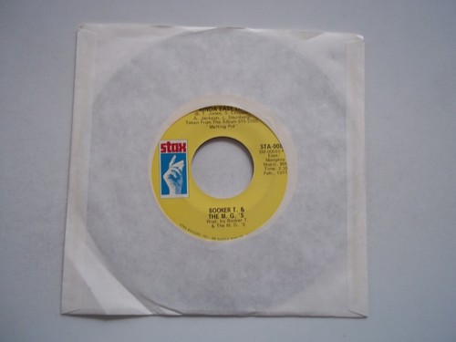 BOOKER T & THE M.G.'S Melting Pot / Kinda Easy Like 45 RPM 7" Record 1971 STAX - Picture 2 of 6