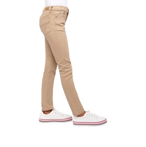 Jordache Tan Skinny Jeans Size 14 Slim. Adjustable Waist. NWT - Picture 3 of 4