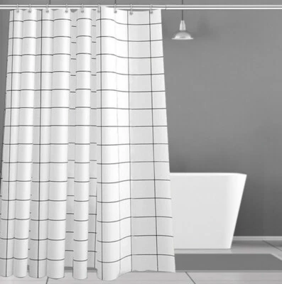 Anti-Schimmel Duschvorhänge Wasserdicht Bad Dusche Vorhang Hotel Dekoration NEU - Bild 1 von 4