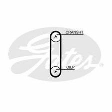 TIMING BELT CAMBELT GATES OE QUALITY REPLACEMENT T351HOB