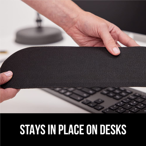 Ergonomisches Gel Memory Foam Handballenauflage Set: Gorilla Grip für Tastatur und Maus - Bild 6 von 10
